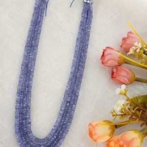 TANZANITE CUT 4 ROWS