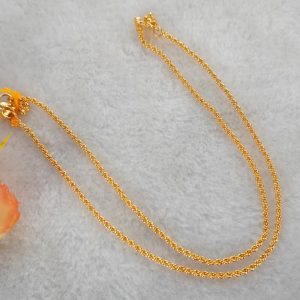 2 PLAIN ANKLETS