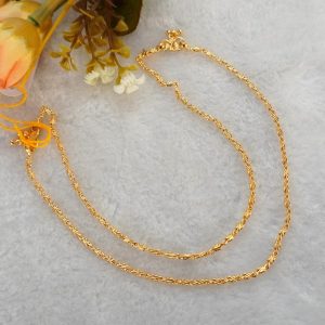 6 PLAIN ANKLETS