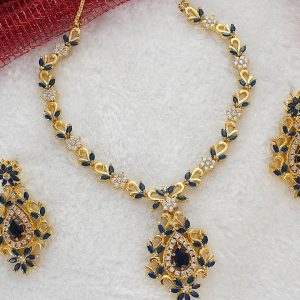 BLUE WHITE CZ NC SET