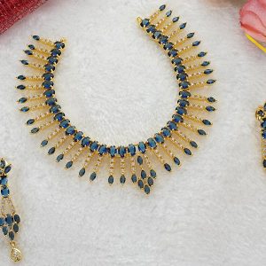 BLUE WHITE CZ NC SET