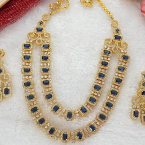 BLUE WHITE CZ NC SET