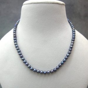 Blue Pearl Mala (7MM)