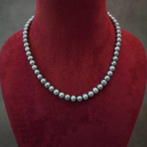 Blue Pearl Mala (8MM)