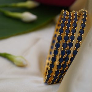 Blue Stone Bangles