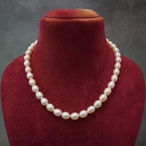 Cream Pearl Mala (9MM)