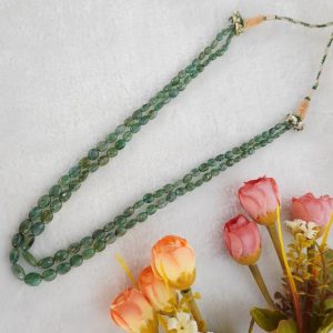 EMERALD OVAL 2 ROWS