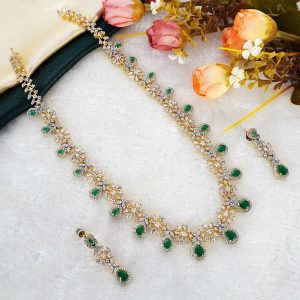 GREEN CZ GJ LONG NC SET