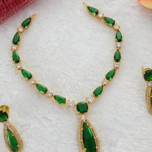 GREEN CZ NC SET