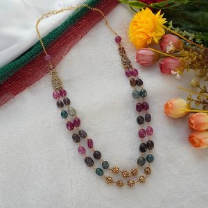 MULTI BEADS 2 ROWS MOGAPPU KAMBI MALA