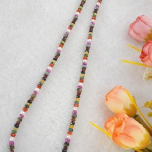 NAVARATHNA CUT BEADS 4MM