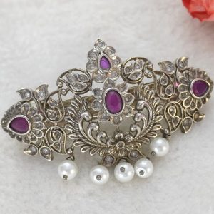 OXIDISED HAIR CLIP (2PCS)