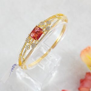 RED CZ GP BRACELET