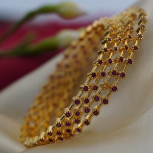 Ruby Red Bangles