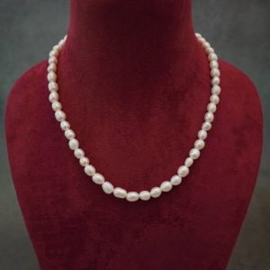 White Pearl Mala (7MM)