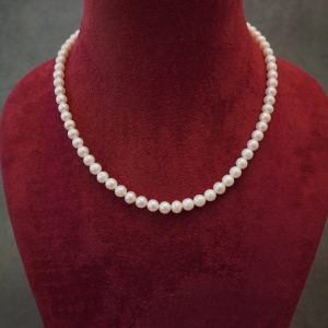White Pearl Mala (7MM)
