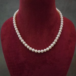 White Pearl Mala (7MM)