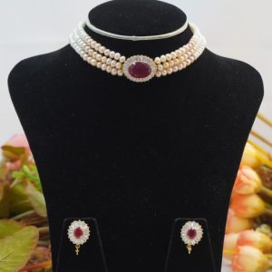 Pink Choker Set