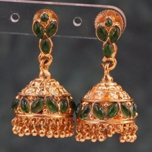 Antique Green Jhumki