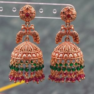 Antique Jimikki Red & Green