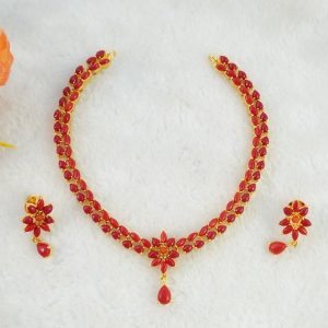 Coral Necklace Set