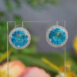 Blue Stud Round