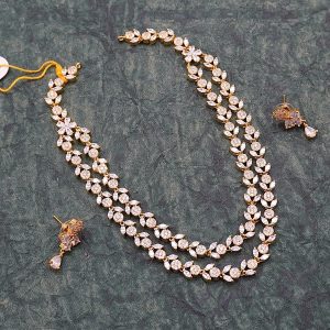 WHITE CZ NC SET