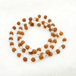 RUDRAKSHA AND SPUTIK MALA